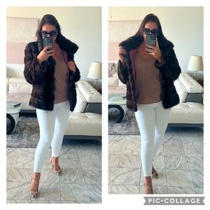 Women's Brown Fur Jacket
